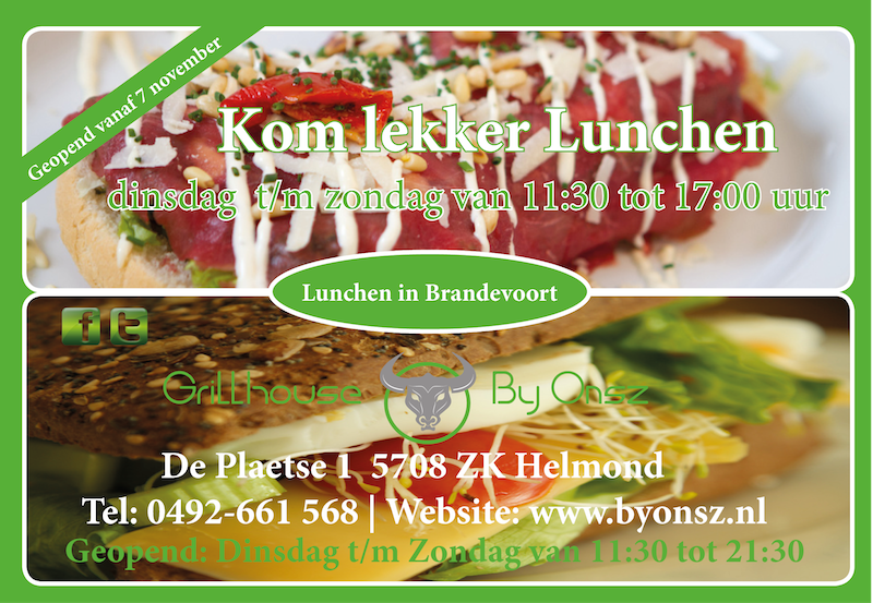 actie flyer achterkant grillhouse by onsz steakhouse spareribs actie flyer